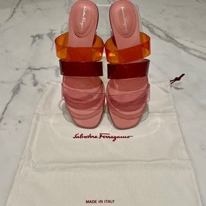 ** SOLD ** Salvatore Ferragamo PVC Sandals